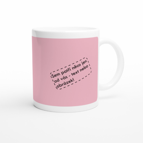 Personalizovaný hrníček s rámem srdíček image 3