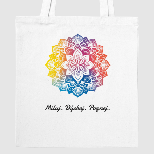 Mandala Moments Plátěná Taška