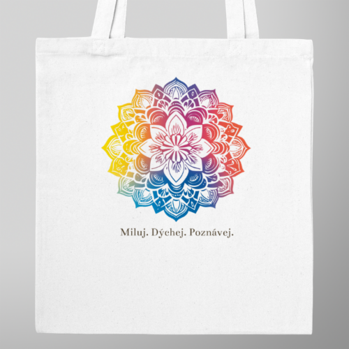 Mandala Moments Plátěná Taška