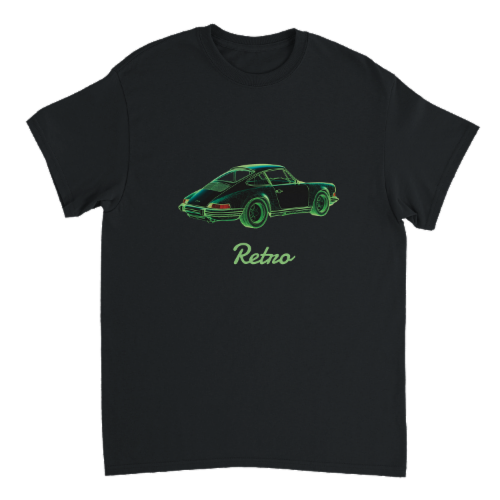 Neon Drive: Retro tričko s Porsche 911 na míru