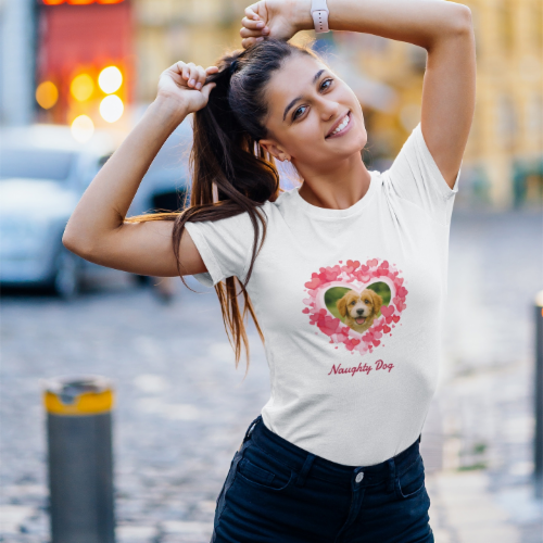 Srdcem Tvá – Dámské Tričko na Míru image 3