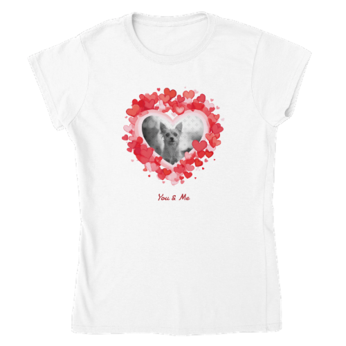 Srdcem Tvá – Dámské Tričko na Míru