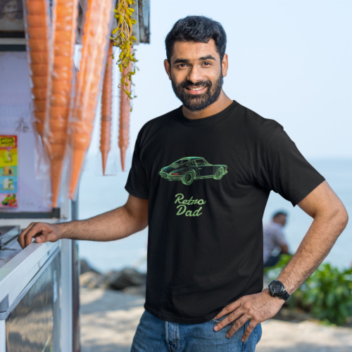 Neon Drive: Retro tričko s Porsche 911 na míru image 2